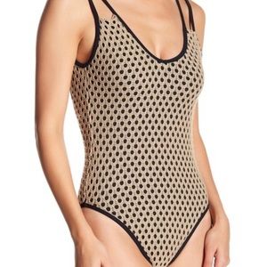 Size Small Guria Crochet Knit One-Piece Swimsuit